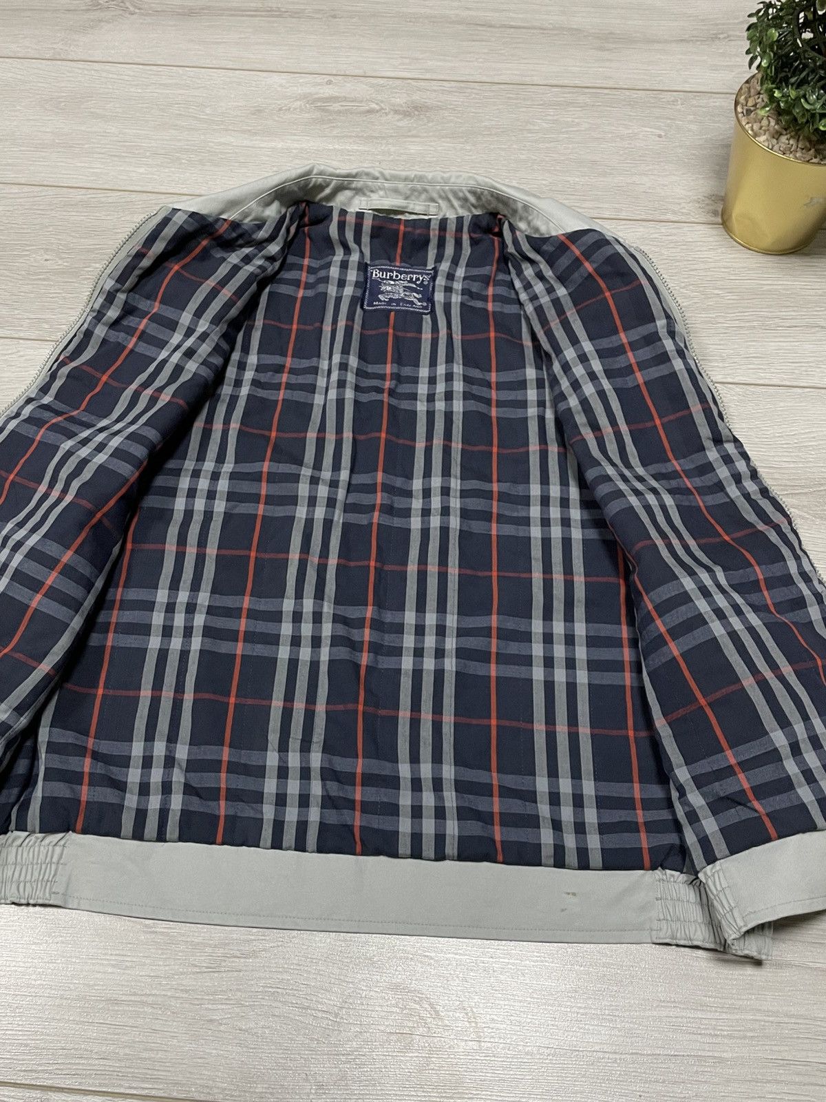 Burberry Burberry London vest dark blue nova check zip Size US M / EU 48-50 / 2 - 2 Thumbnail
