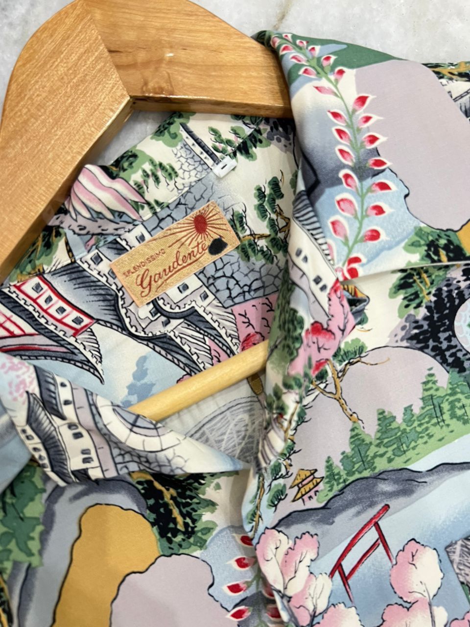 Japanese Brand Splendessimo Gautende Rayon Hawaiian Shirt Size US S / EU 44-46 / 1 - 5 Thumbnail