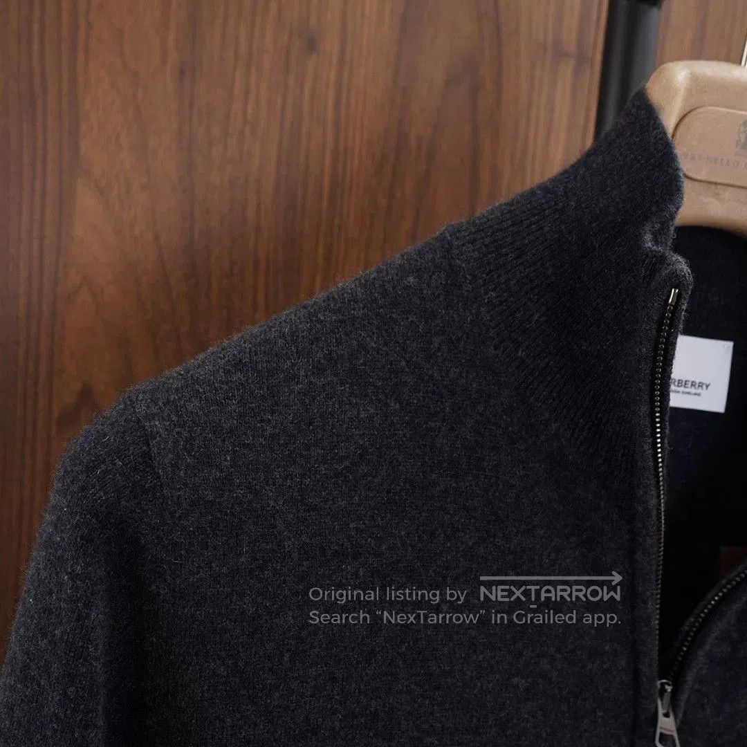 Burberry Burberry Men's Cashmere Cardigan Sweater. Size US M / EU 48-50 / 2 - 4 Thumbnail