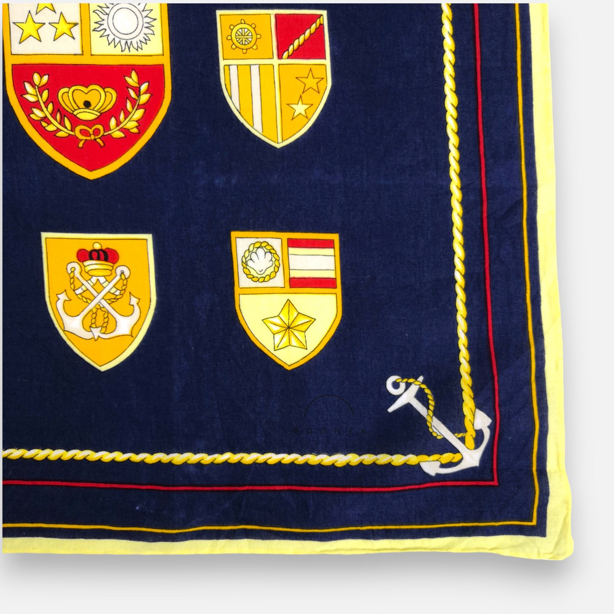 Japanese Brand Vintage Napoleon Sailing Handkerchief Pocket Square Bandana Size ONE SIZE - 4 Thumbnail