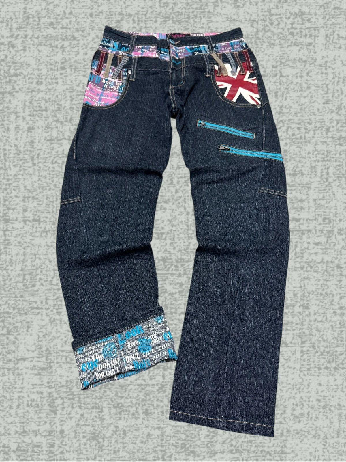 Japanese Brand Japan PATINA Double Waist Zipper Multipocket Denim Pants Size US 28 / EU 44 - 1 Thumbnail