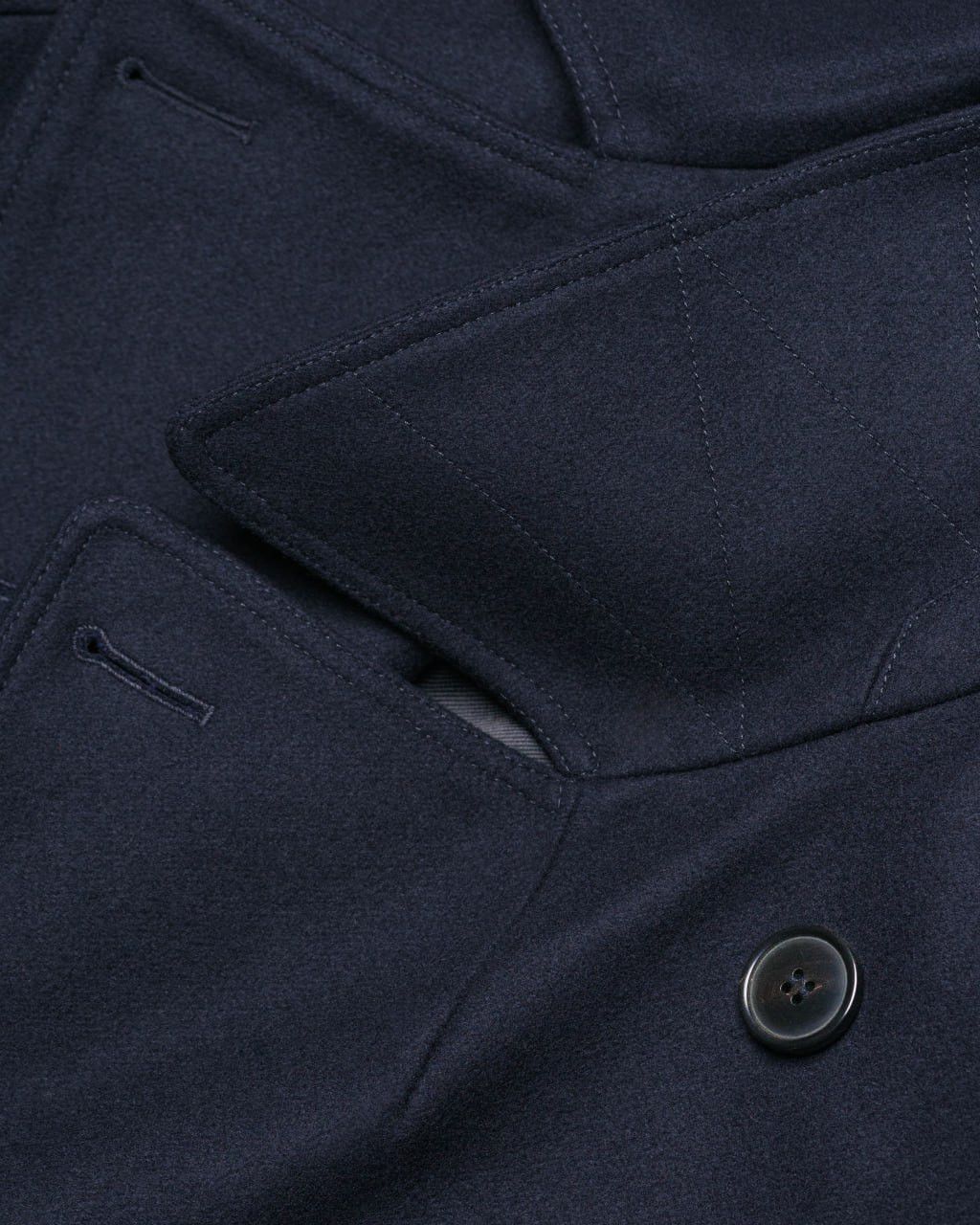 Dries Van Noten DRIES VAN NOTEN / Wool Peacoat Size US M / EU 48-50 / 2 - 2 Thumbnail