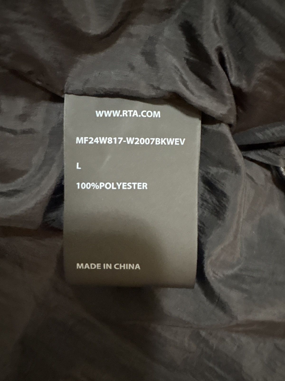 Rta RTA Black Brady Jacket Size US L / EU 52-54 / 3 - 5 Thumbnail