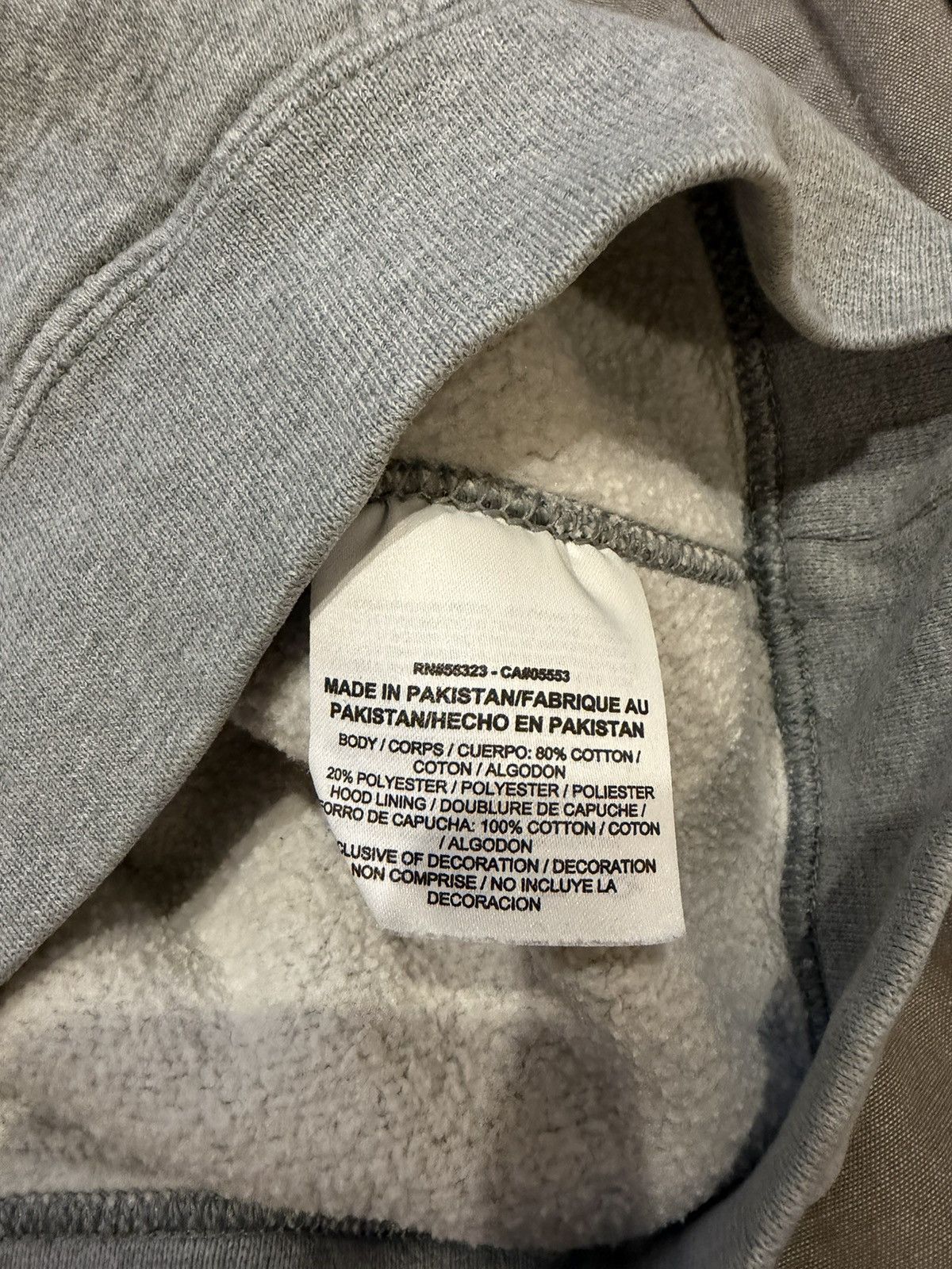 Nike Nike Gray Hoodie XXL Size US XXL / EU 58 / 5 - 5 Thumbnail