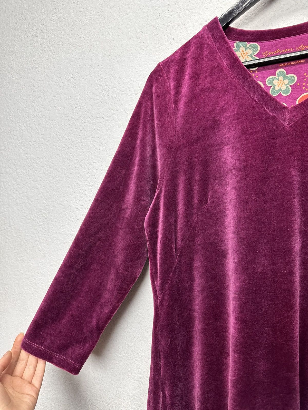 Gudrun Sjoden Gudrun Sjoden purple dress boho artwear vintage style Size S / US 4 / IT 40 - 8 Thumbnail