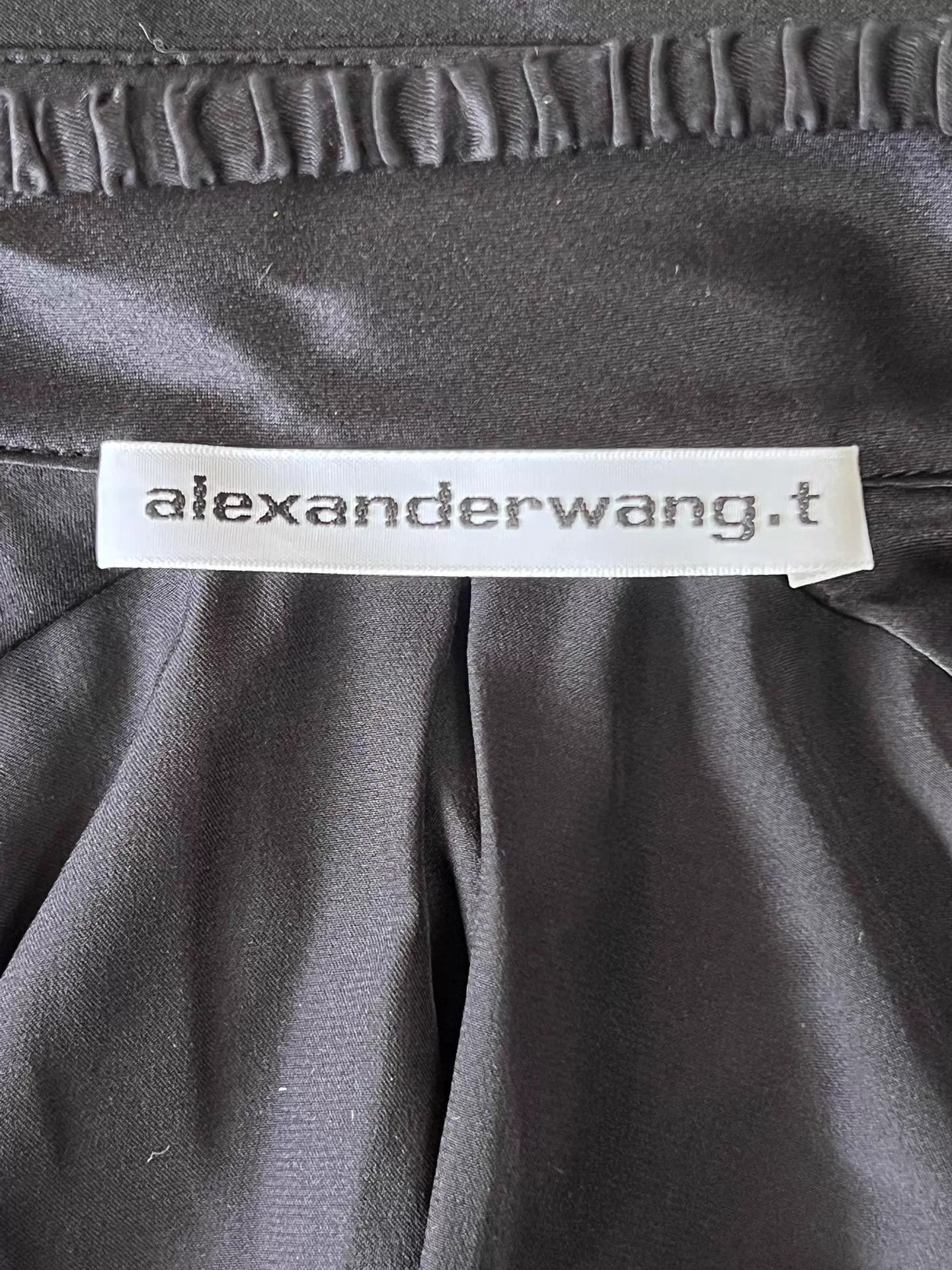 Alexander Wang Alexander Wang Black Silk Jumpsuit Size 2 Size 26" / US 2 / IT 38 - 5 Thumbnail