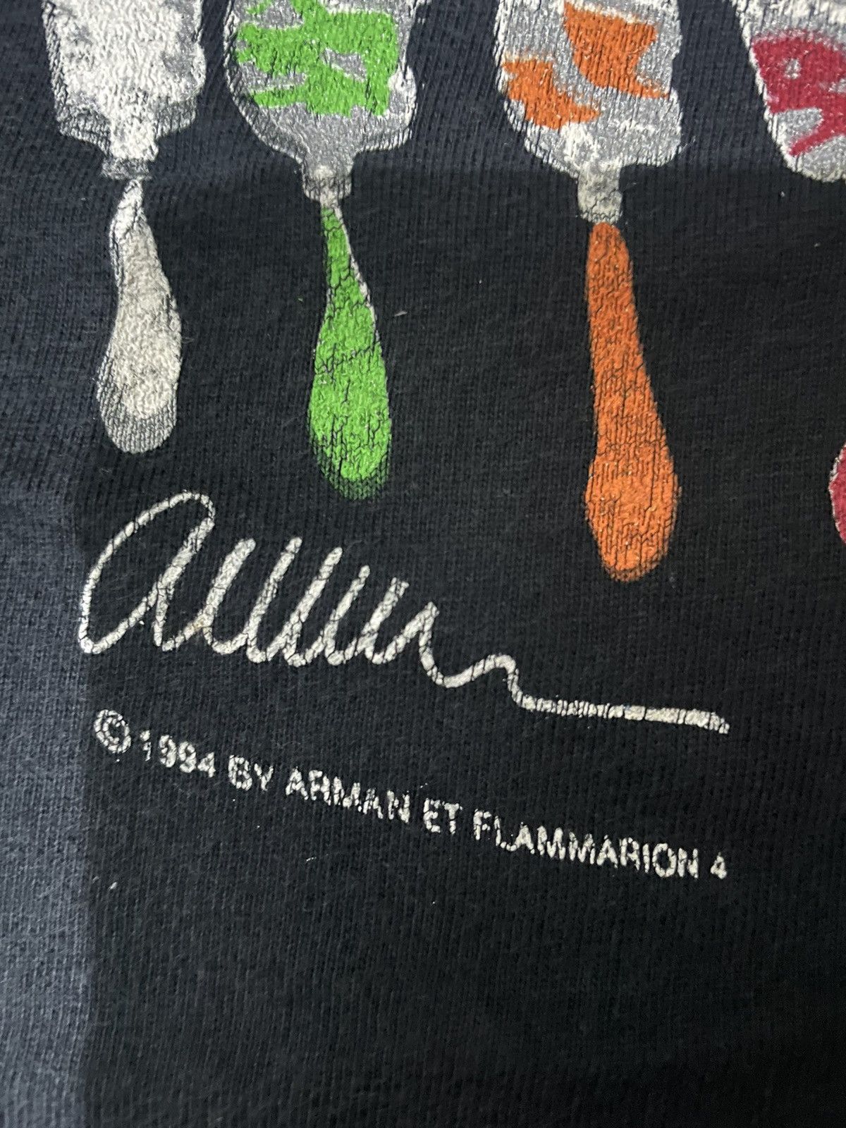 Vintage Vintage Art 1994 By Arman Et Flammarion 4 Size US S / EU 44-46 / 1 - 5 Thumbnail