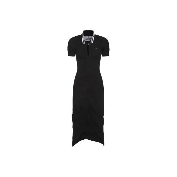 Vivienne Westwood Vivienne Westwood Black Button-Up Dress 0079 Size L / US 10 / IT 46 - 1 Thumbnail