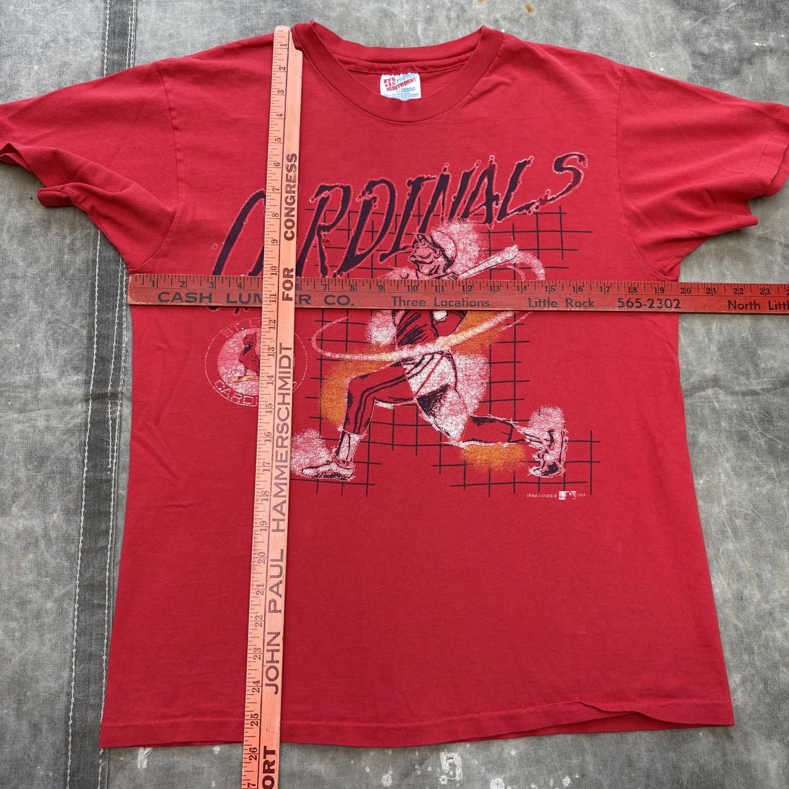 MLB Vintage 90s St. Louis Cardinals Graphic Baseball MLB Shirt Size US M / EU 48-50 / 2 - 5 Thumbnail