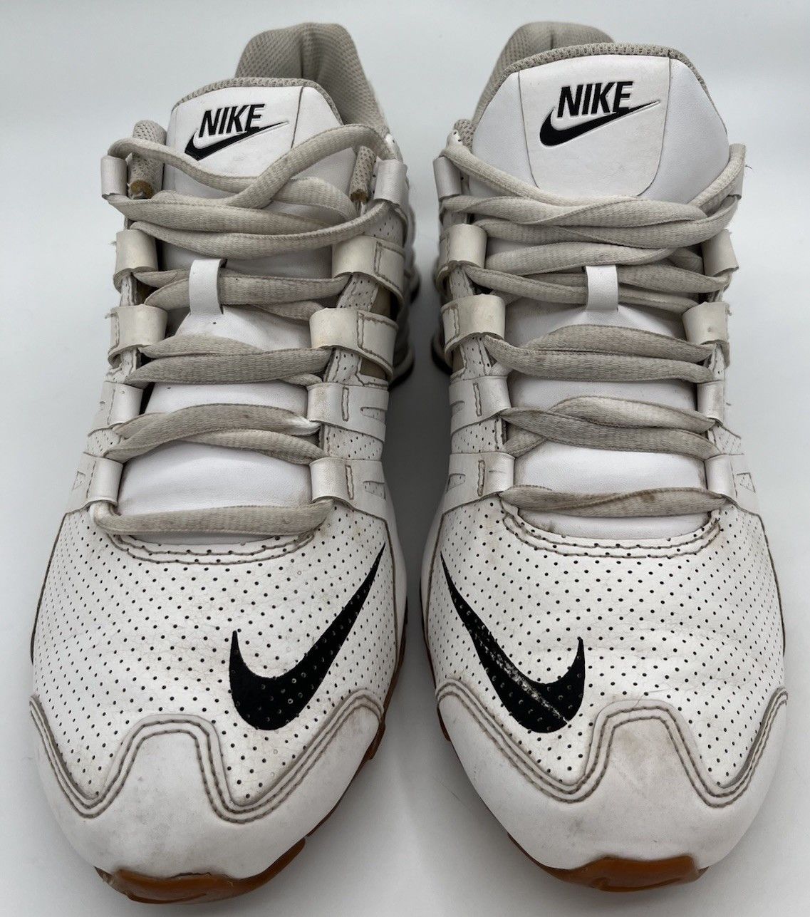 Nike Nike Shox Current Premium 2015 Men’s Size 10 White Black Gum Size US 10 / EU 43 - 2 Thumbnail