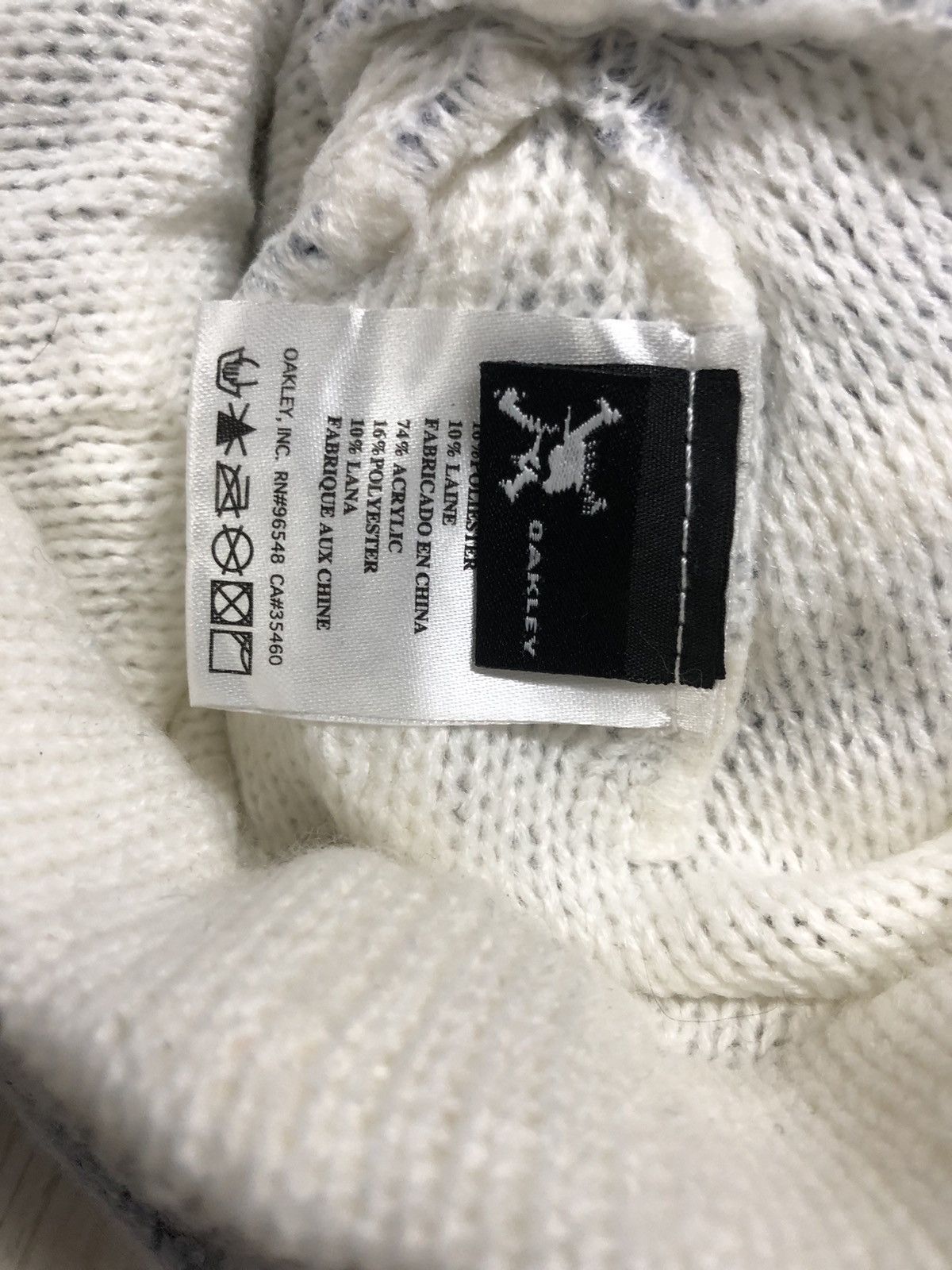 Oakley Vintage Oakley Metallic Logo Beanie Hat Size ONE SIZE - 3 Thumbnail