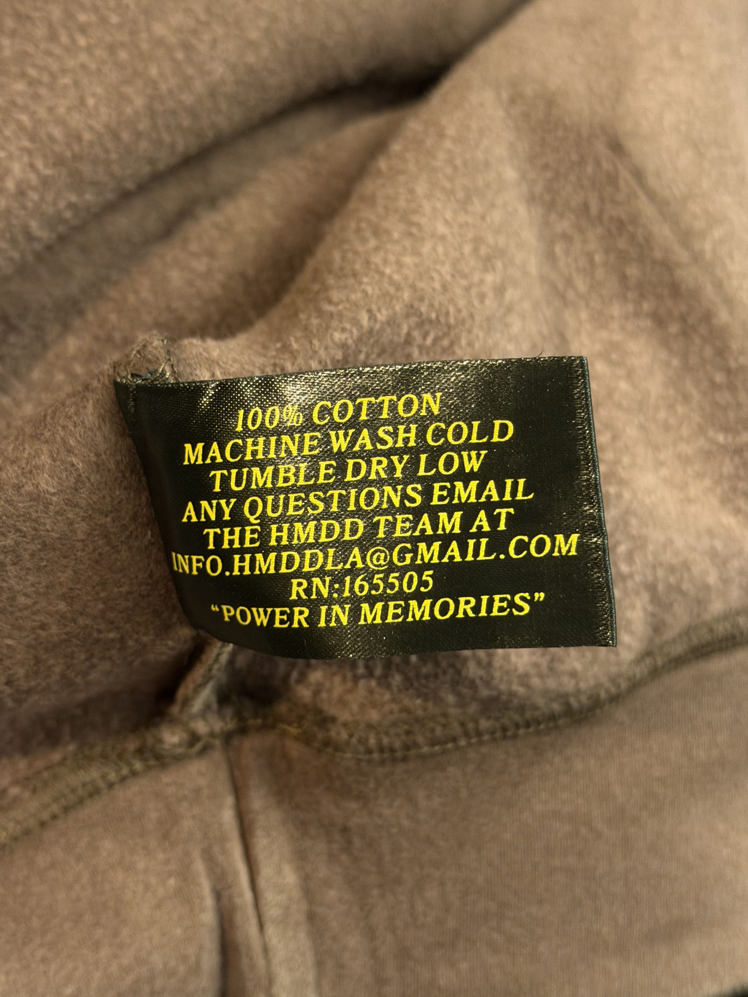 HMDD HMDD Washed Butterfly Hoodie Size US L / EU 52-54 / 3 - 4 Thumbnail