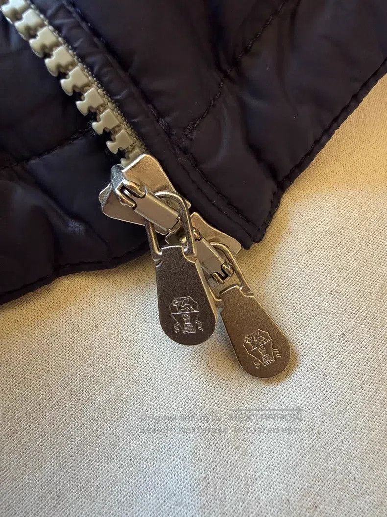 Brunello Cucinelli Brunello Cucinelli Classic Tech Nylon Hooded Goose Down Ja Size US XS / EU 42 / 0 - 5 Thumbnail