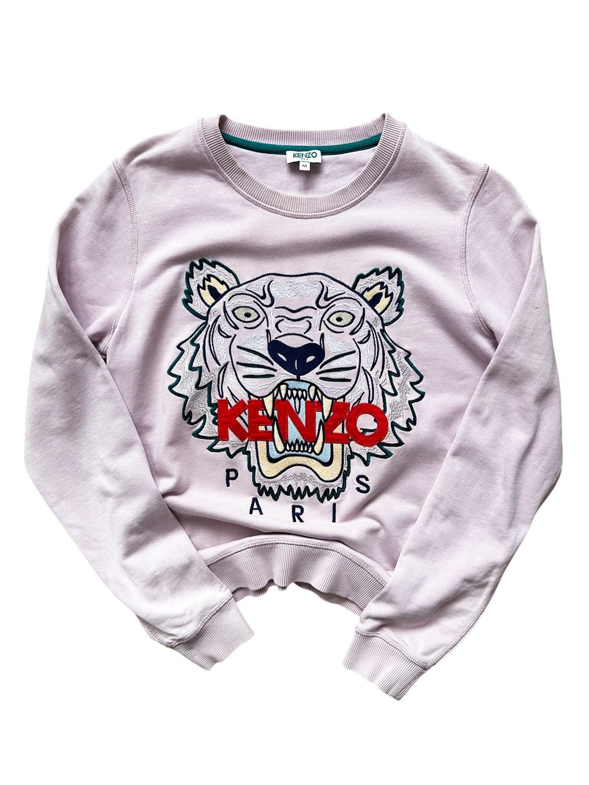 Designer × Kenzo Kenzo Paris tiger woman’s crewneck big logo Size M / US 6-8 / IT 42-44 - 1 Thumbnail