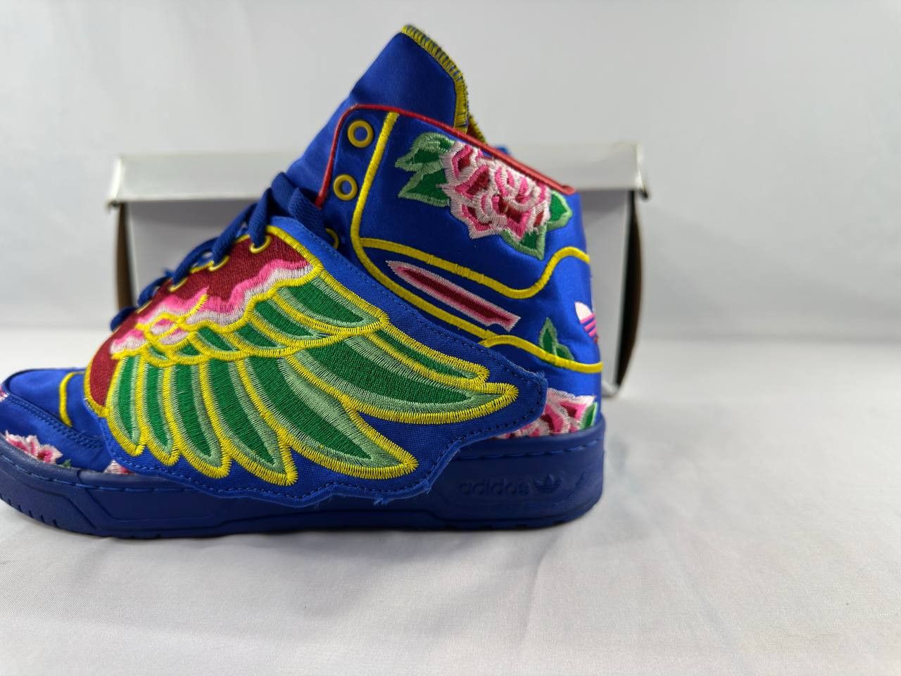 Adidas × Jeremy Scott Adidas x Jeremy Scott Wings "Chinese New Year" Q21475 Size US 7.5 / EU 40-41 - 8 Thumbnail
