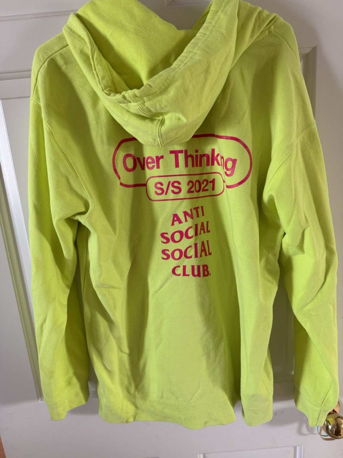 Anti Social Social Club Assc overthinking Hoodie Size US L / EU 52-54 / 3 - 1 Thumbnail