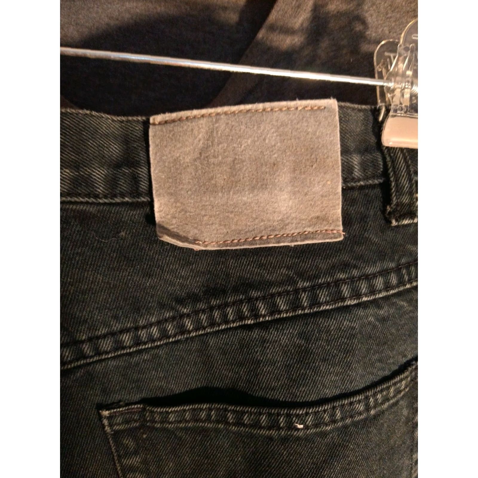 Equipment VINTAGE Bum Equipment Jeans Black Denim Size 33 Men 32 Inseam Bootcut Cotton Size US 33 - 5 Thumbnail