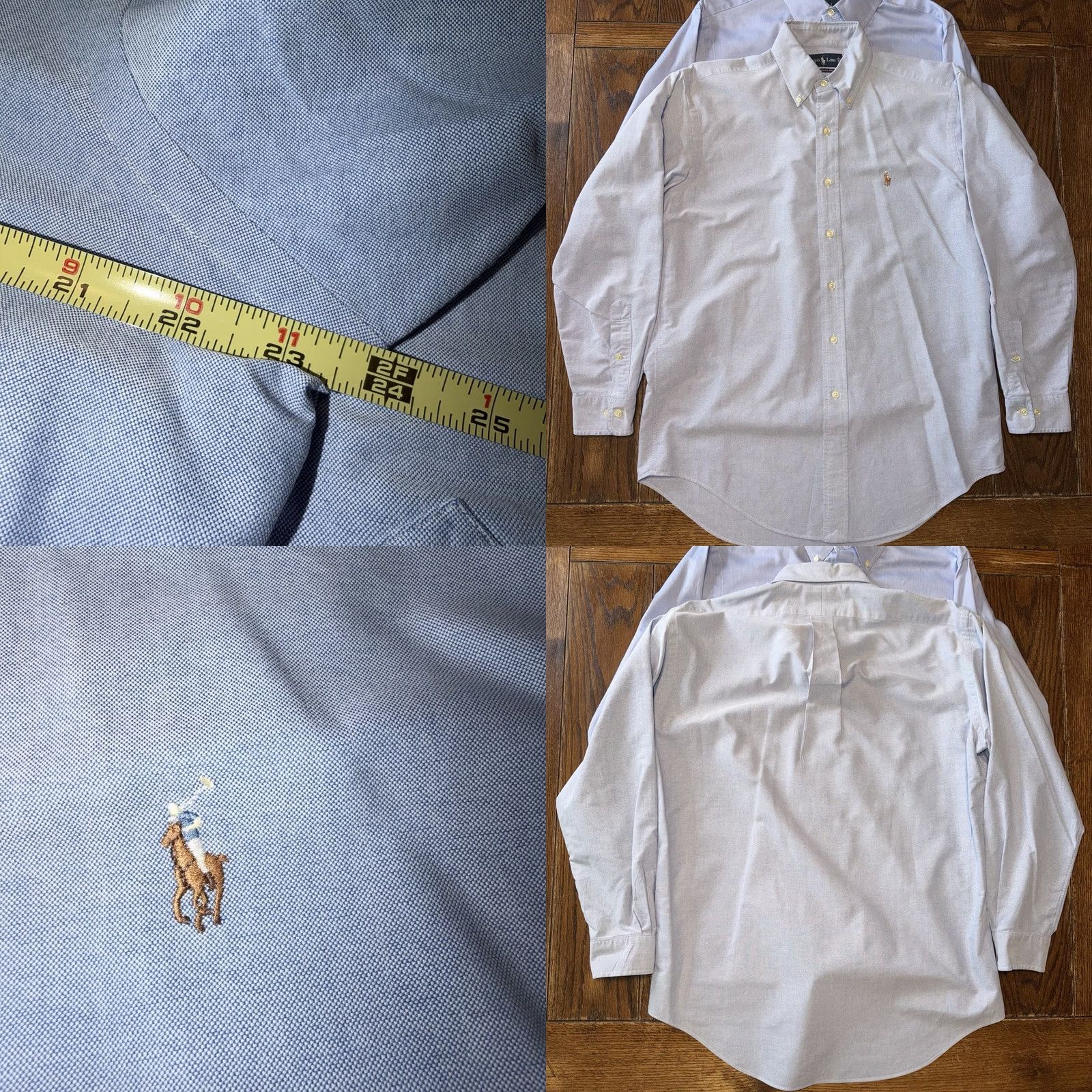 Ralph Lauren Ralph Lauren Button Down Shirt Men’s 15 32/33 Classic Blue Lot Of 3 Size US M / EU 48-50 / 2 - 8 Thumbnail