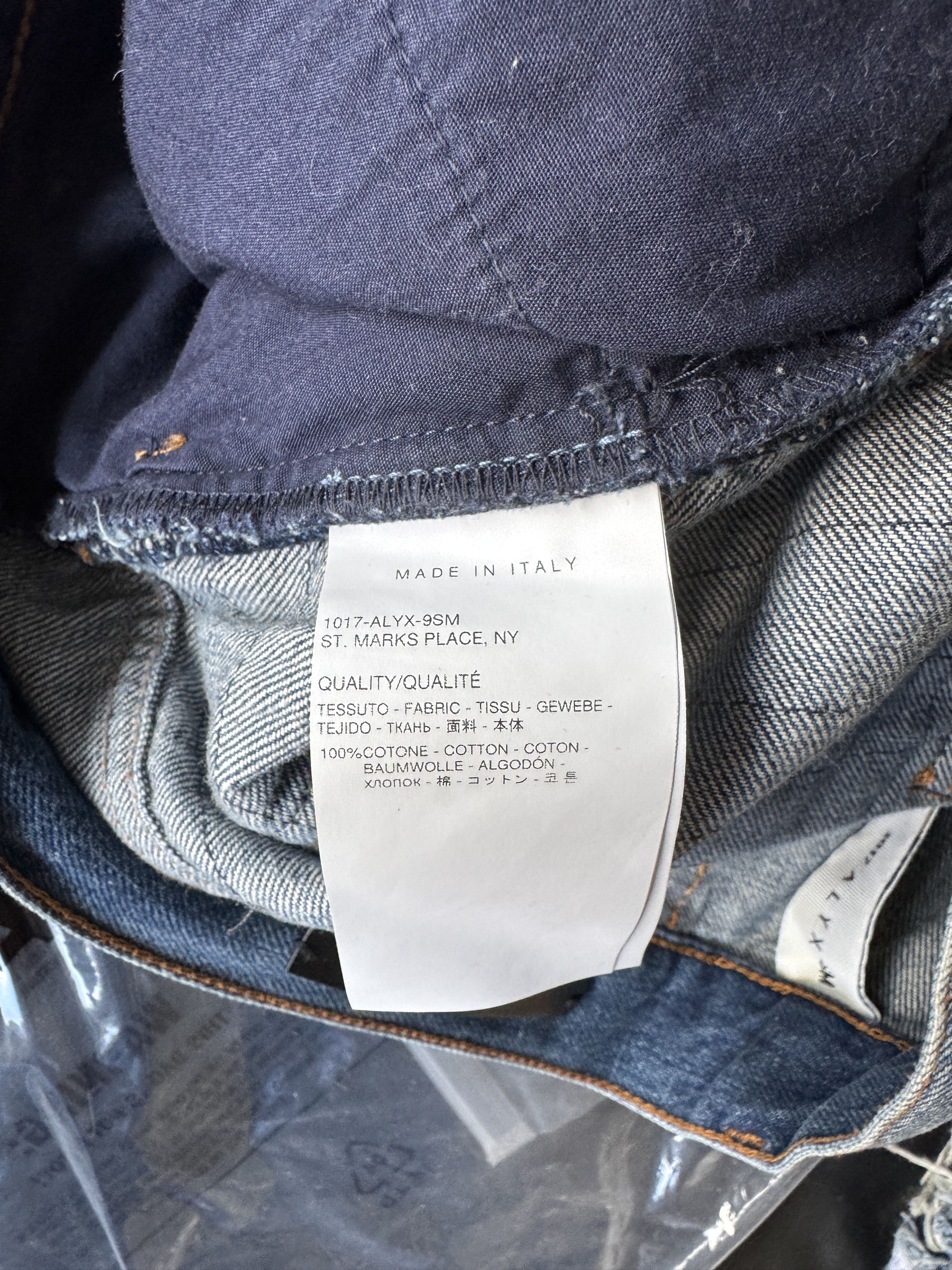 1017 ALYX 9SM × Blackmeans Distressed Shredded Blackmeans x Alyx Pants Size US 34 / EU 50 - 23 Thumbnail