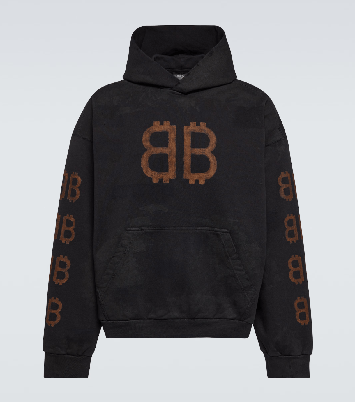 Balenciaga BALENCIAGA Crypto Hoodie Size US S / EU 44-46 / 1 - 1 Thumbnail