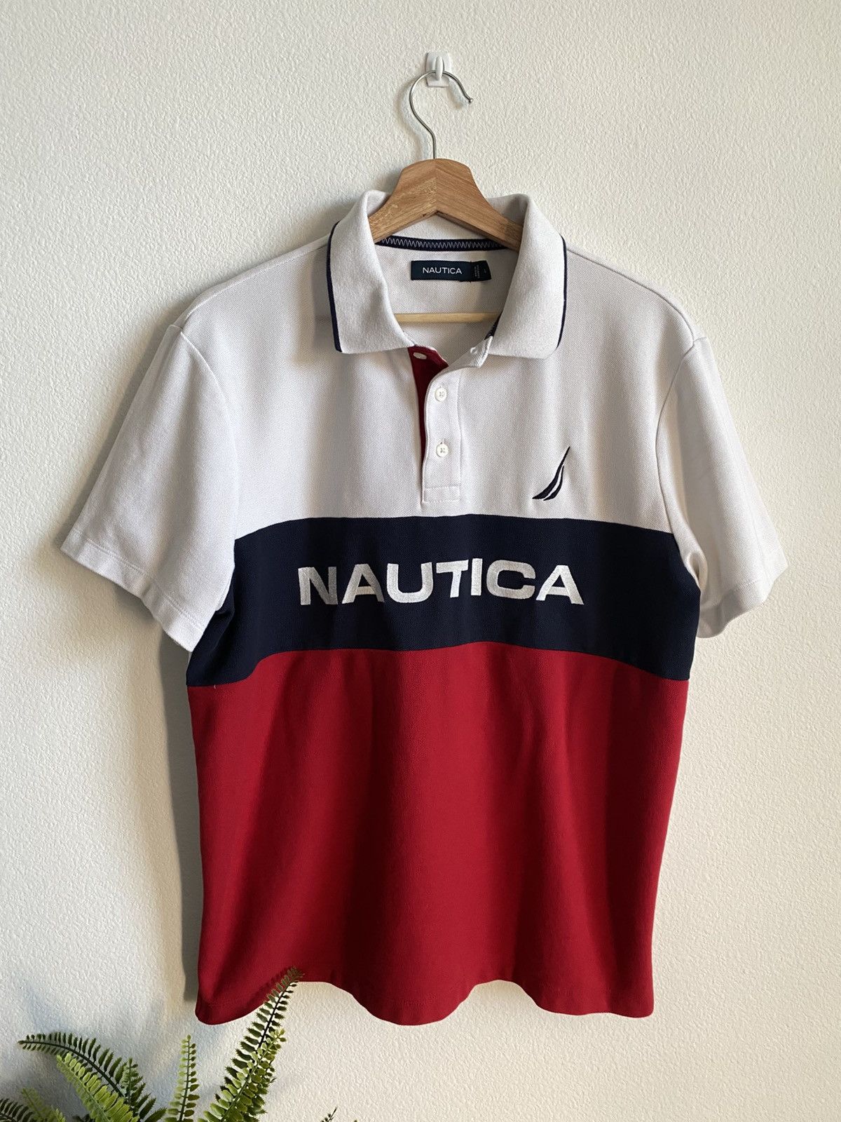 Nautica Nautica Rugby Logo Polo Shirt Size US L / EU 52-54 / 3 - 1 Thumbnail