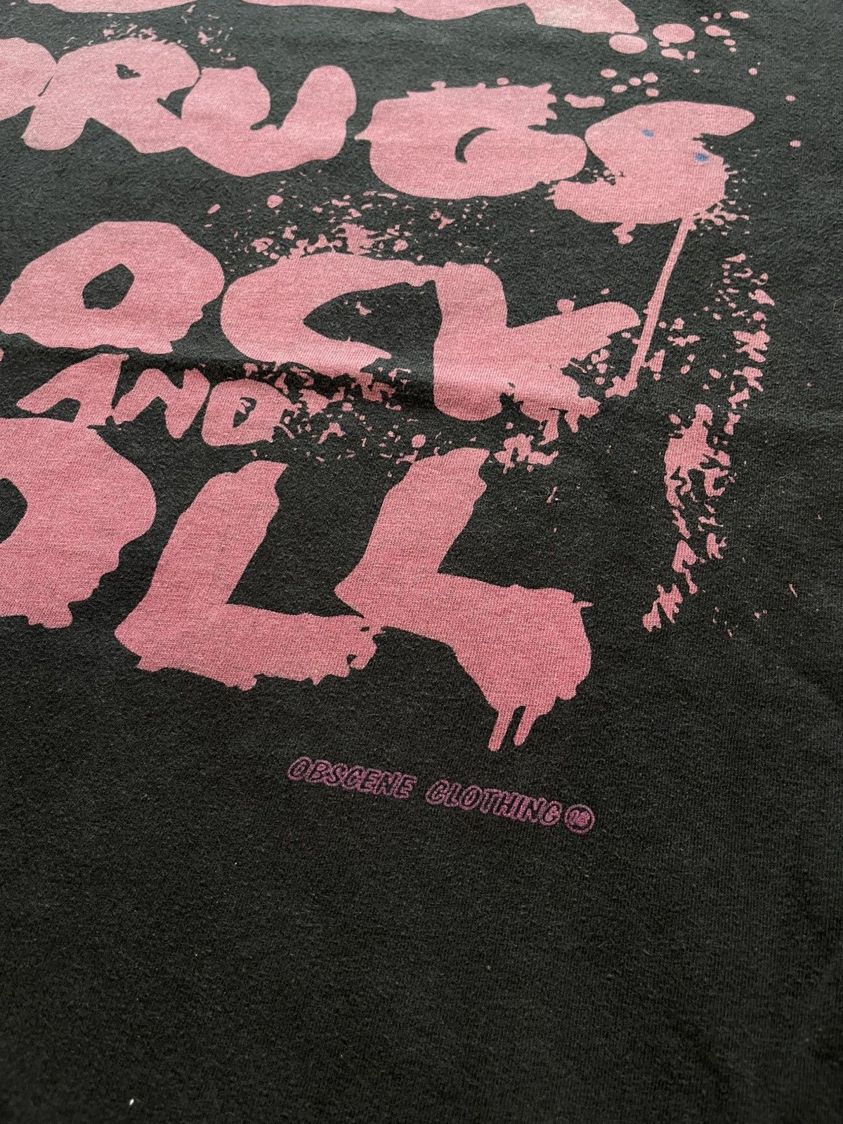 Other Y2K Obscene Clothing 18 Sex Drugs Rock and Roll T shirt L Size US L / EU 52-54 / 3 - 4 Thumbnail