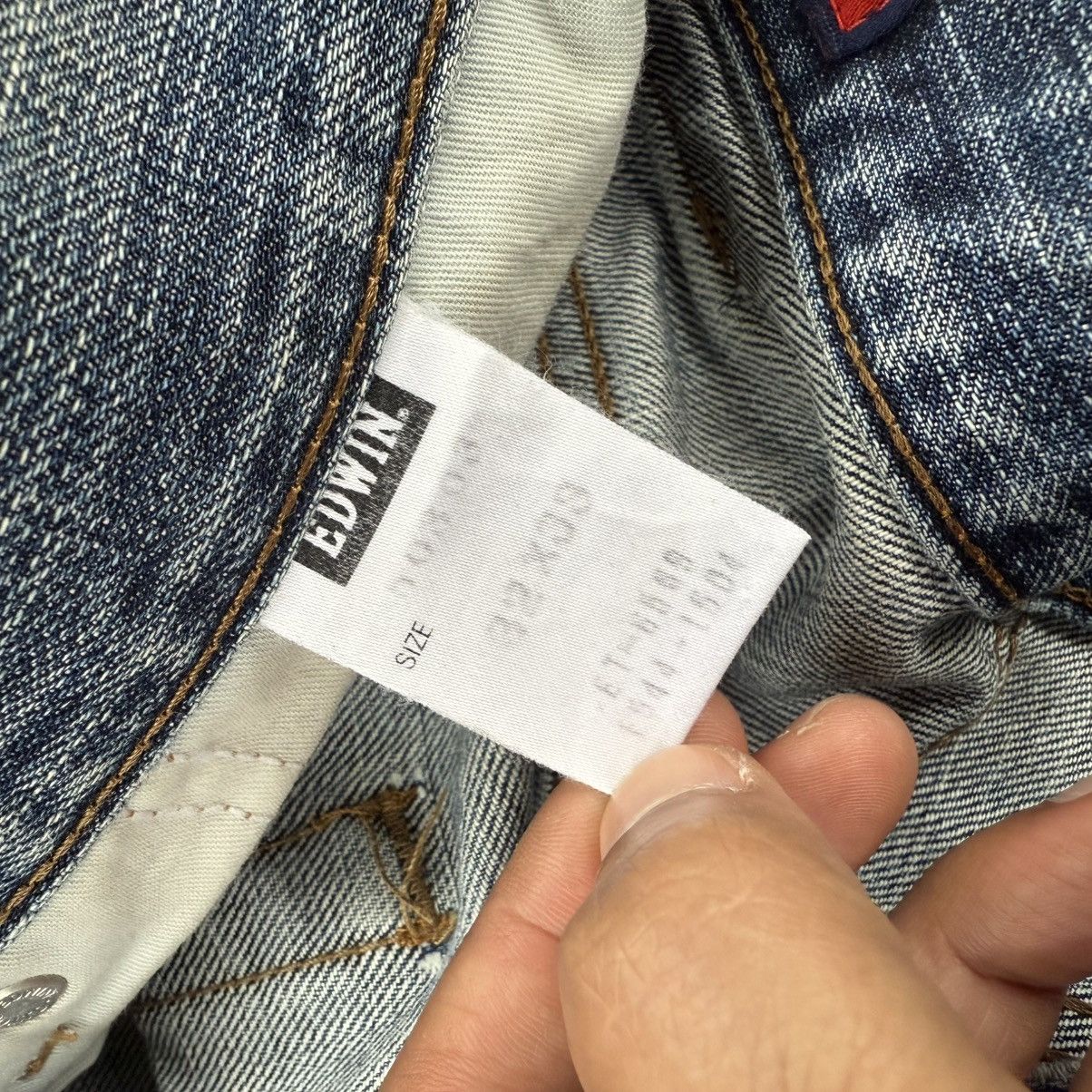 Edwin VINTAGE EDWIN FADED JEANS DENIM PANTS Size US 32 / EU 48 - 14 Thumbnail