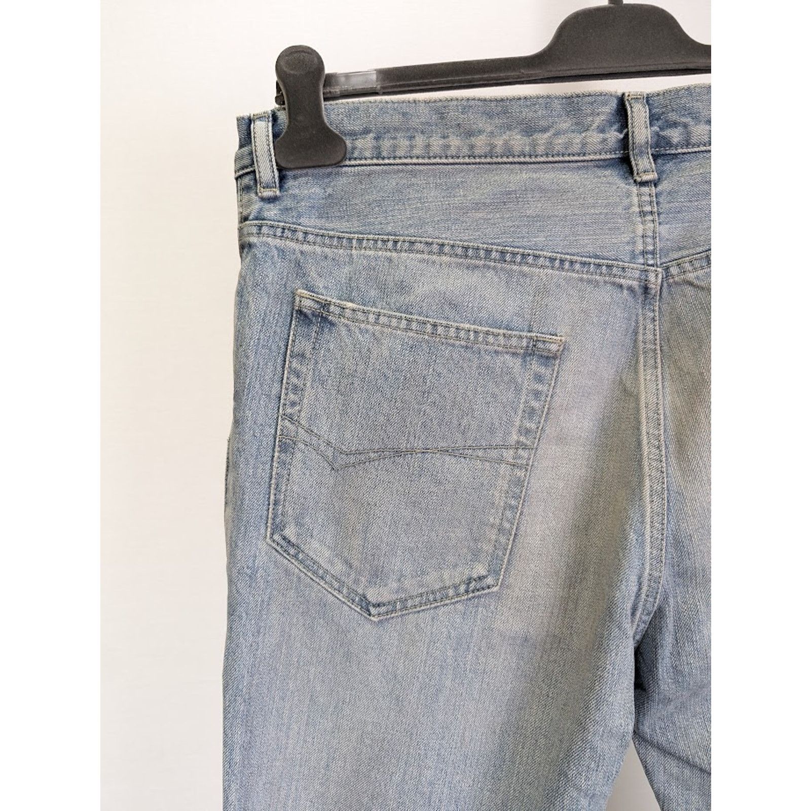 Balenciaga o1rshd1 Q:2 / Flared Denim Pants in Blue Size US 30 / EU 46 - 14 Thumbnail