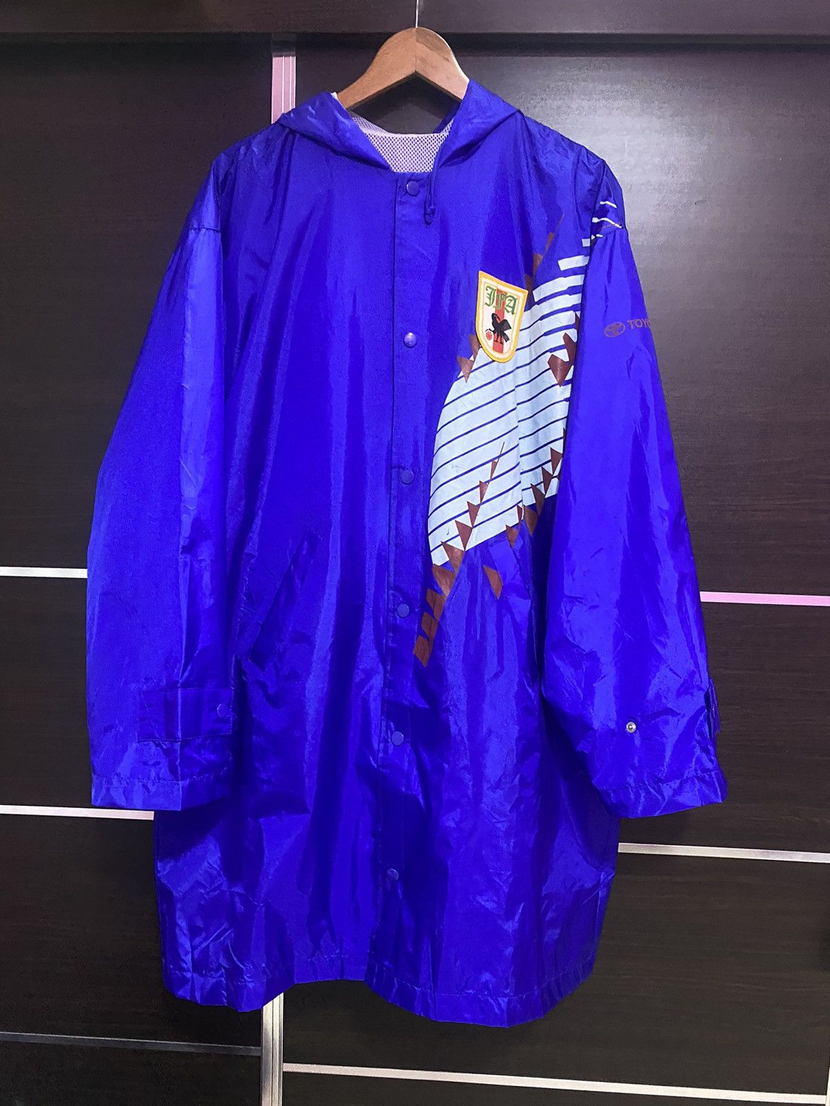 Edition Japan × Japanese Brand Vtg Collection The Football Association Of Japan Long Jacket Size US XL / EU 56 / 4 - 1 Thumbnail