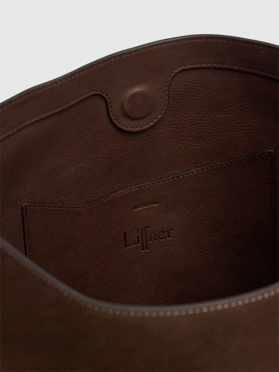 Liffner LIFFNER Slouch Dark Brown Suede Tote Bag New & Authentic Size ONE SIZE - 4 Thumbnail