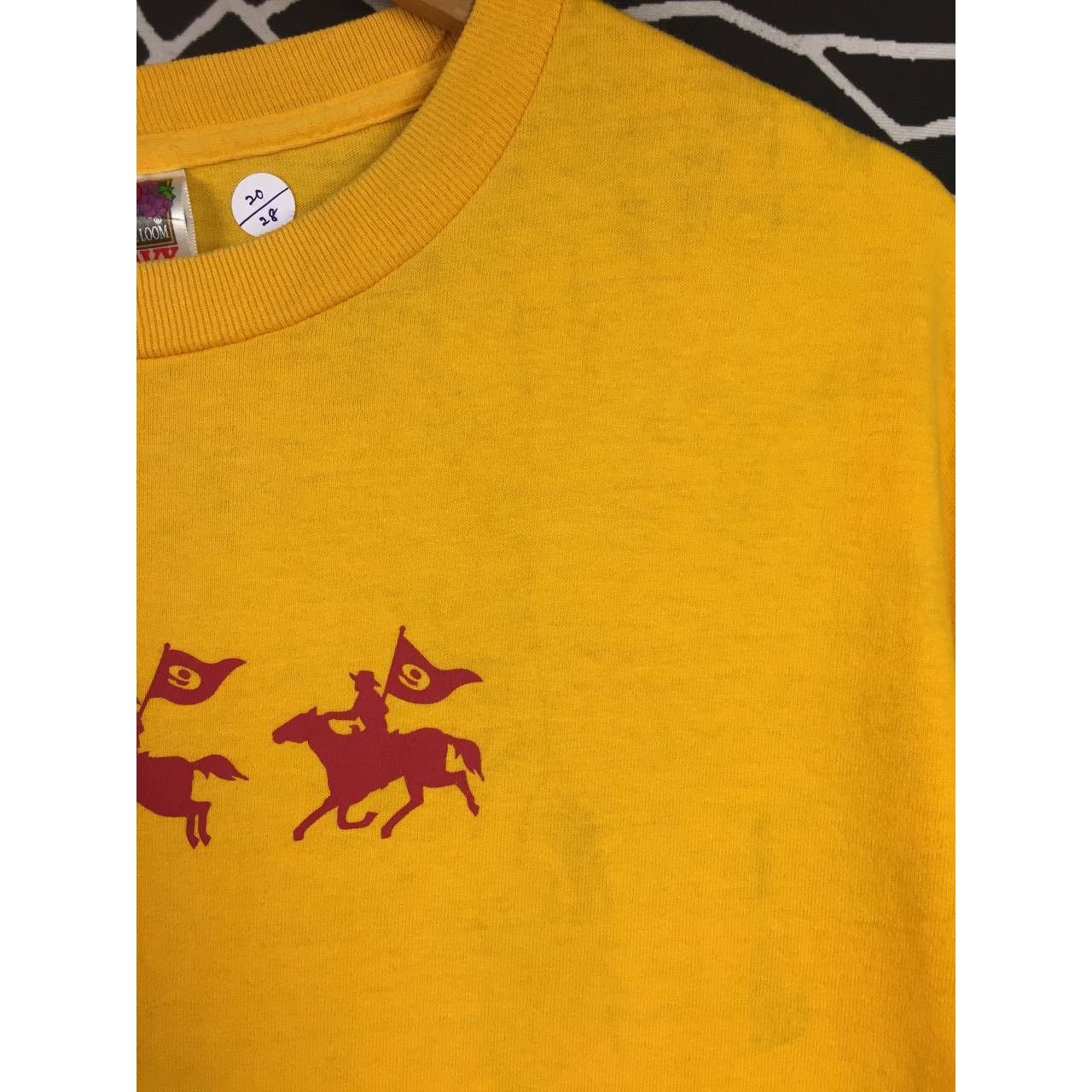 Fruit Of The Loom × Vintage Vtg 90s 00s 999 Planning Factory Horse Racing Graphic Tee Size US M / EU 48-50 / 2 - 5 Thumbnail