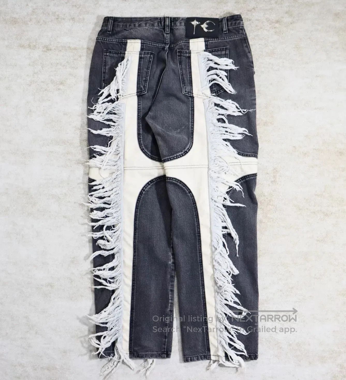 Thug Club Thug Club Frayed Denim Pants. Size US 28 / EU 44 - 1 Thumbnail