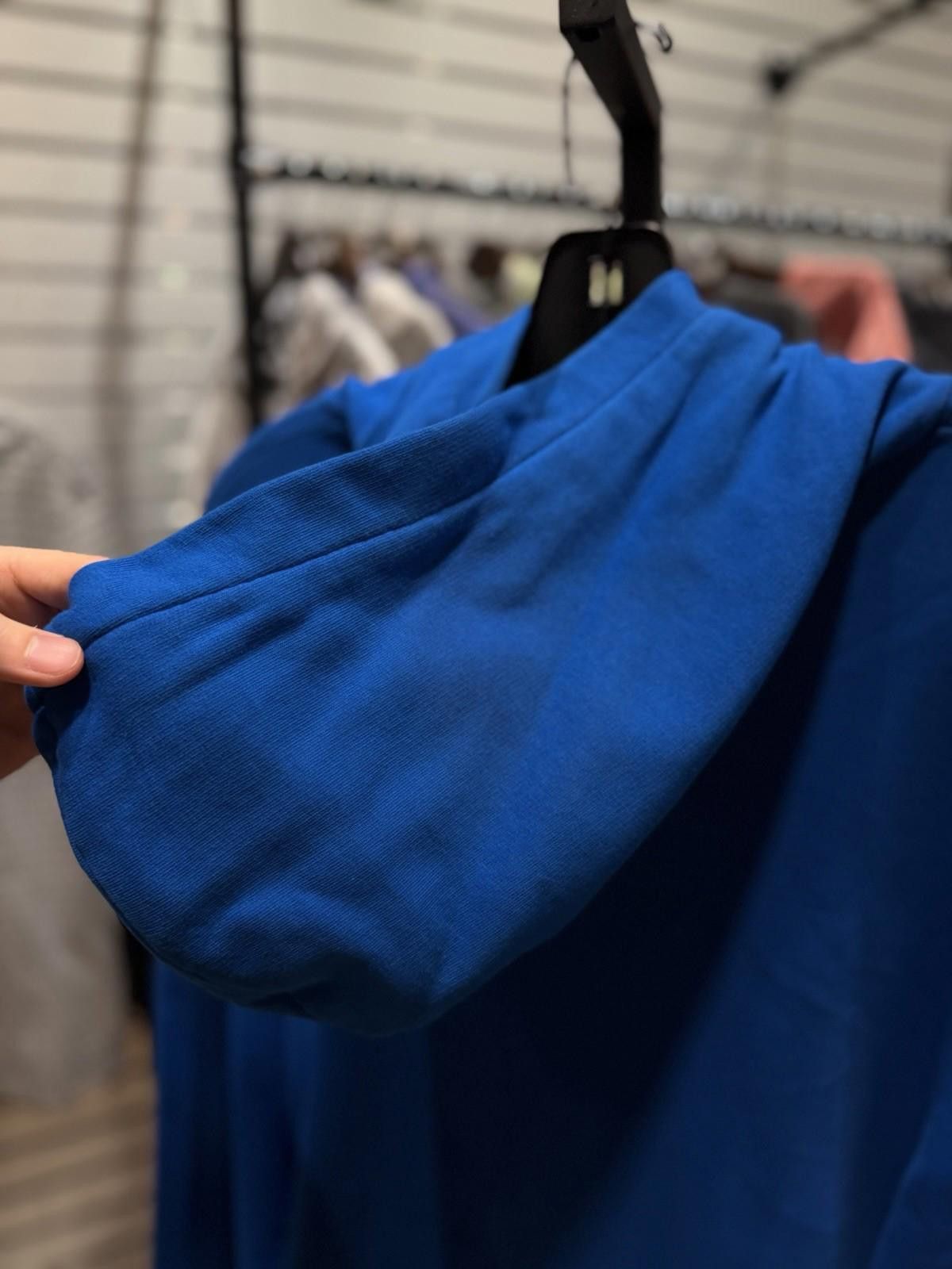 Givenchy Size M - Givenchy Men's Blue Logo- Print Hoodie Sweatshirt Size US M / EU 48-50 / 2 - 7 Thumbnail