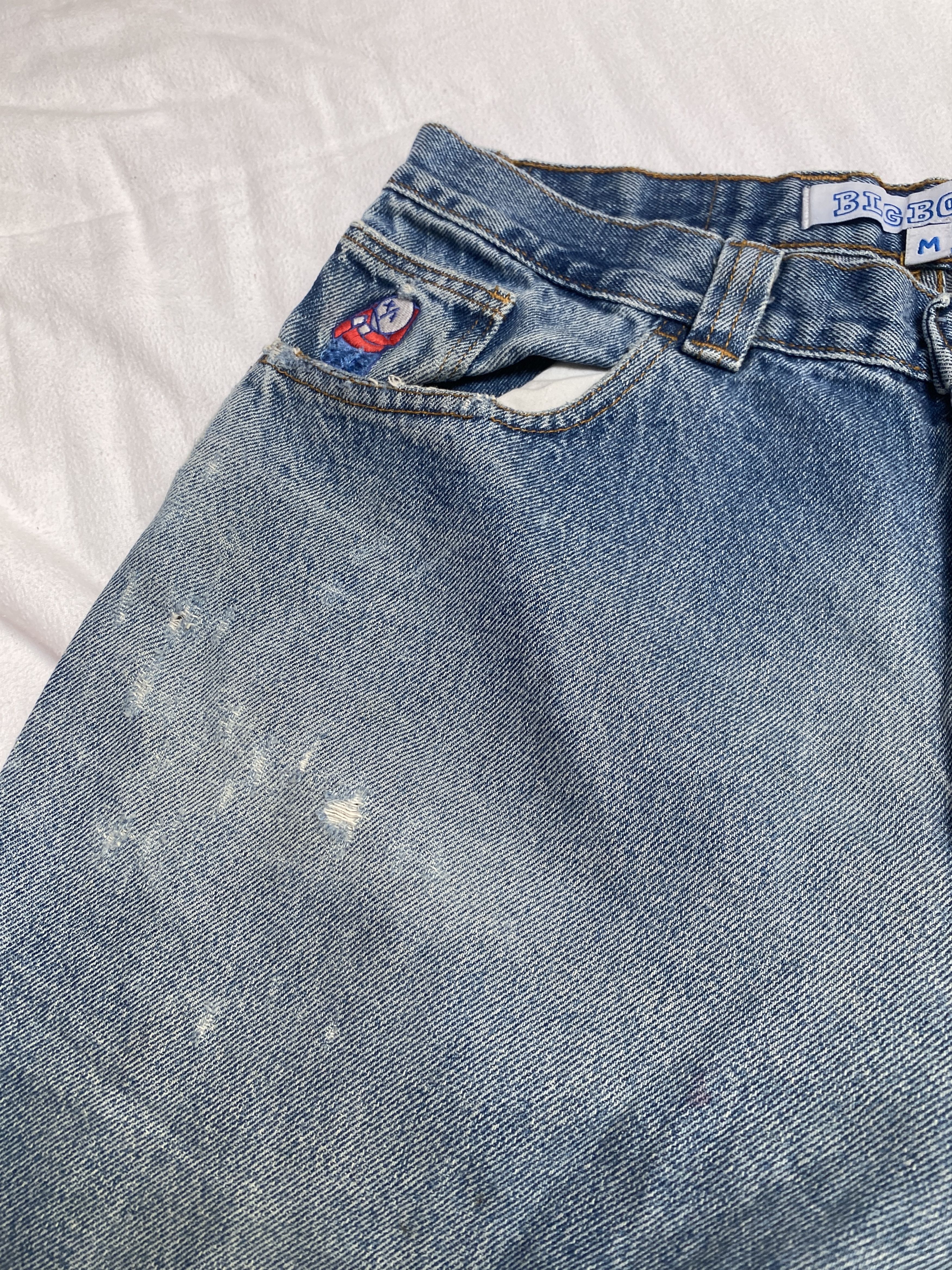 Polar Skate Co. Polar Skate Big Boy distressed denim jeans pants Size US 32 / EU 48 - 10 Thumbnail