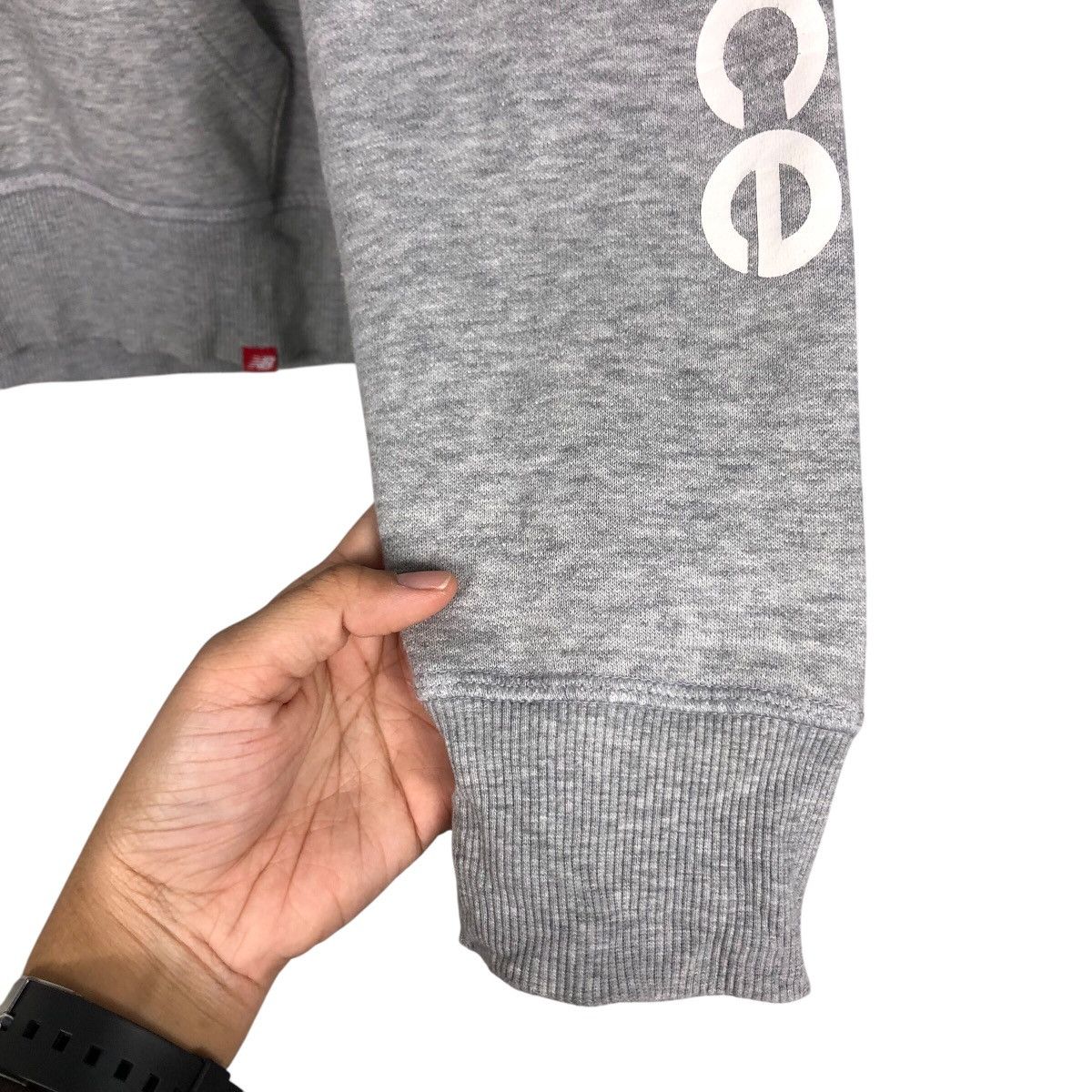 Japanese Brand 📌Vintage Hoodie Sweater New Balance Big Logo Spell Out Size US XS / EU 42 / 0 - 15 Thumbnail