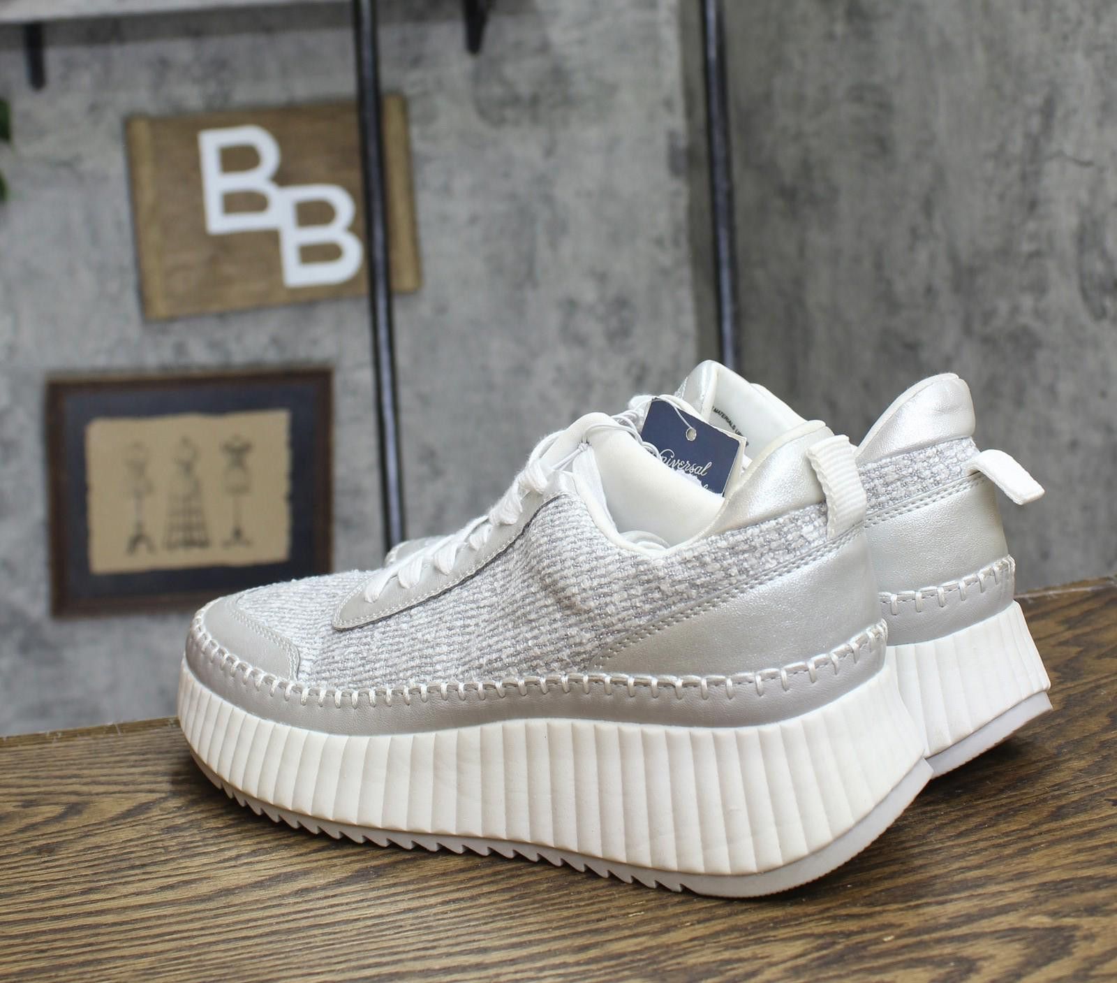 Designer Universal Thread Womens Sneakers 89404144 Silver Gray 10m Size US 10 / IT 40 - 2 Thumbnail