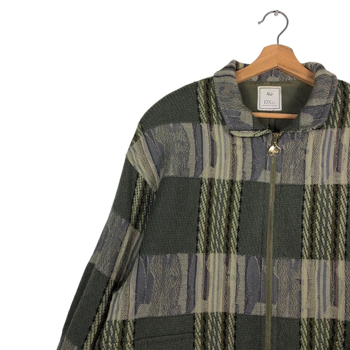 🔥Vintage Chore Jacket DX21 Japan Tartan Design Issey Miyake