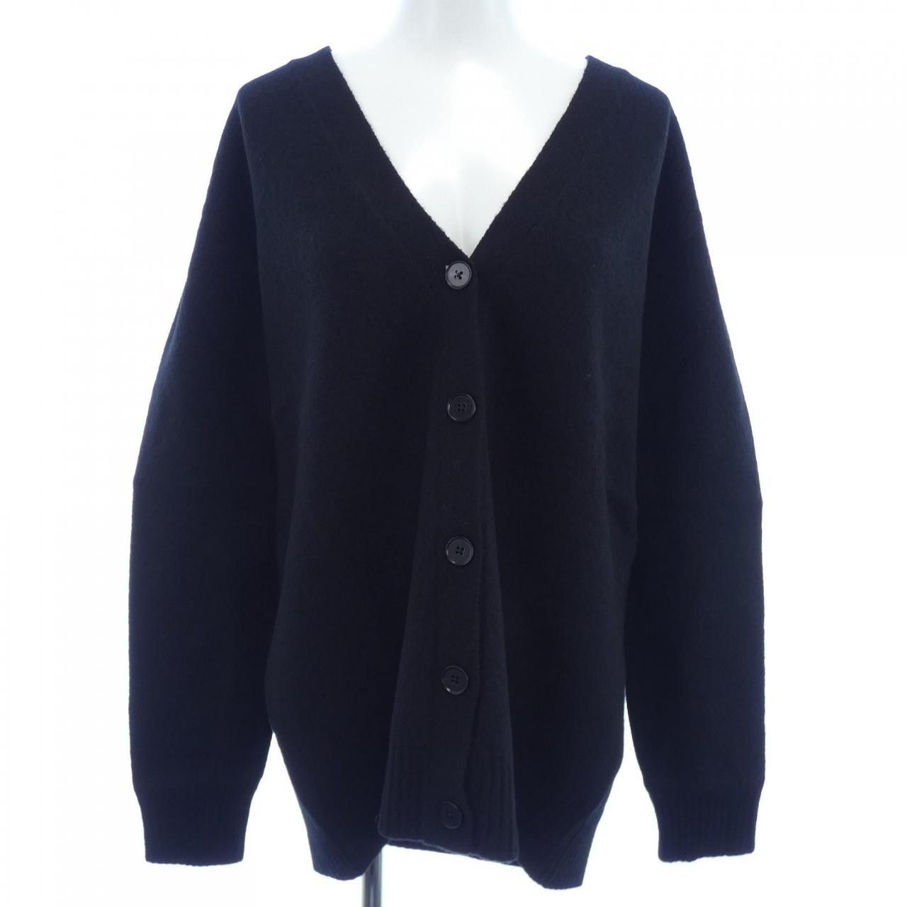 Jil Sander Jil Sander Jil Sander Wool Cardigan Textile Tops J01HP0002 J14603 DUTY FREE for USA Size ONE SIZE - 1 Thumbnail