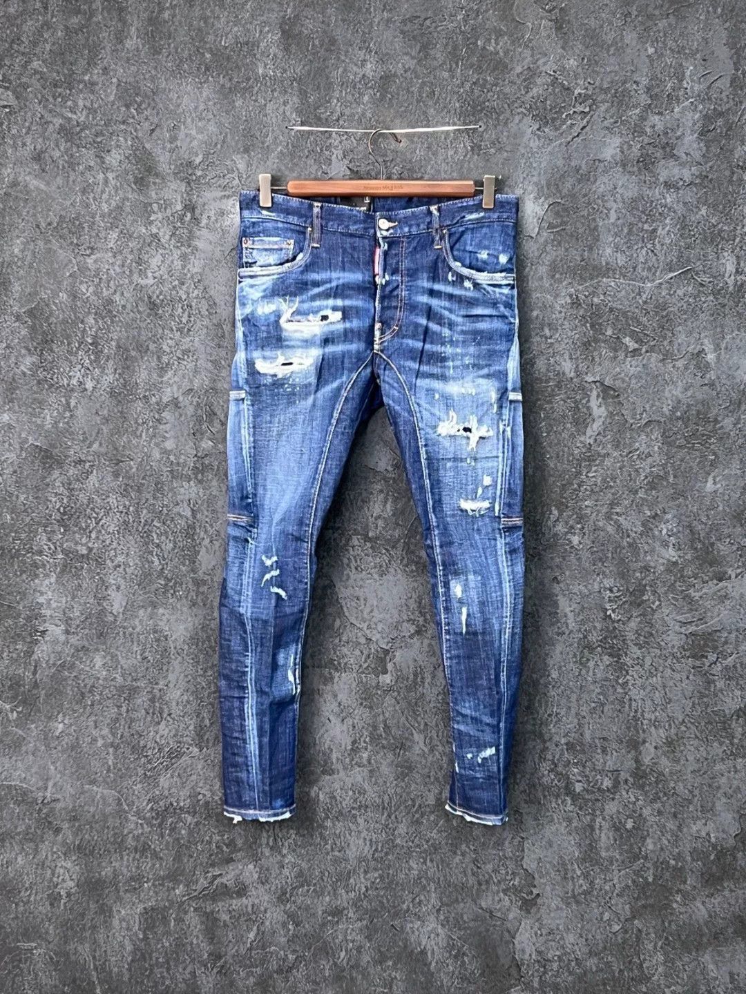 Dsquared2 Dsquared2 Denim Cotton Red Denim Jeans 34 Men Size US 34 / EU 50 - 1 Thumbnail