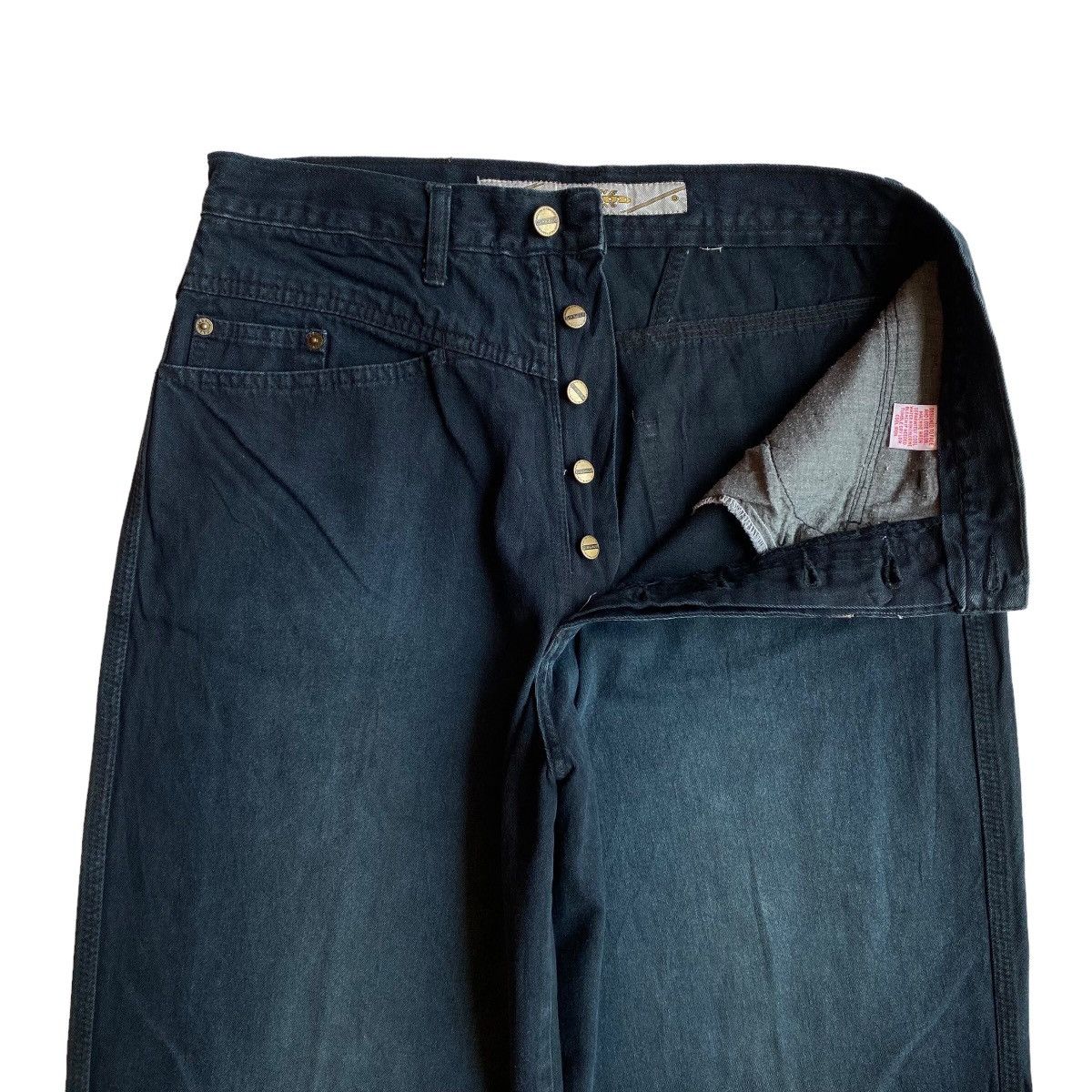 Marithe + Francois Girbaud Marithe Francois Girbaud Baggy Denim Pants Size US 32 / EU 48 - 6 Thumbnail