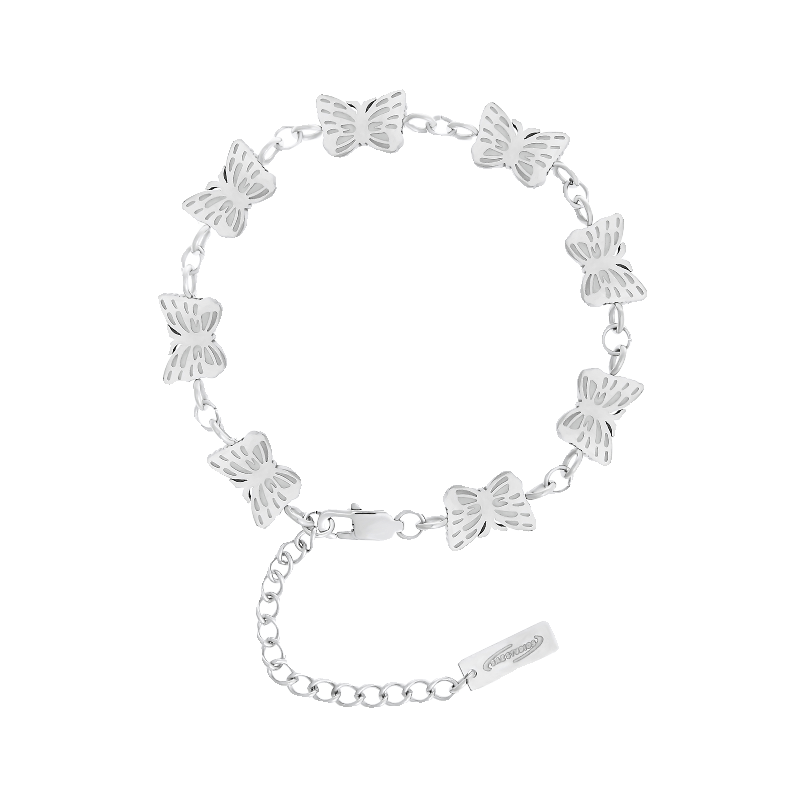 Jewelry Butterfly Rare Bracelet Y2K Punk Chain Bracelets Chains Size ONE SIZE - 5 Thumbnail
