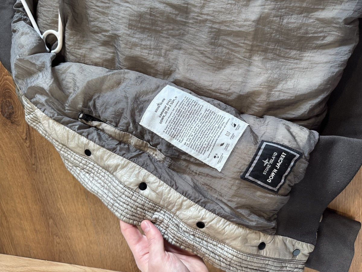 Stone Island Stone Island Puffer Down Jacket Garment DYED Vintage L Size US L / EU 52-54 / 3 - 8 Thumbnail
