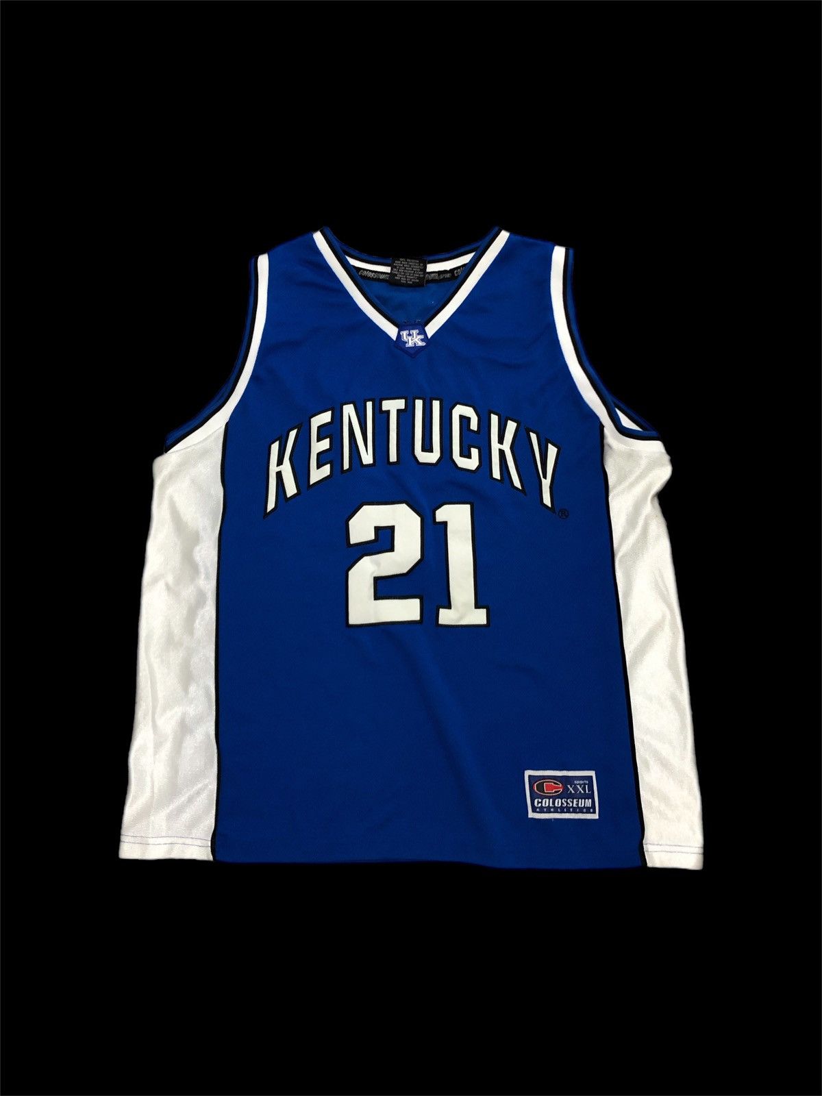 Colosseum Athletics Kentucky Wildcats Basketball Jersey Mens XL UK Vtg Size US XL / EU 56 / 4 - 1 Thumbnail