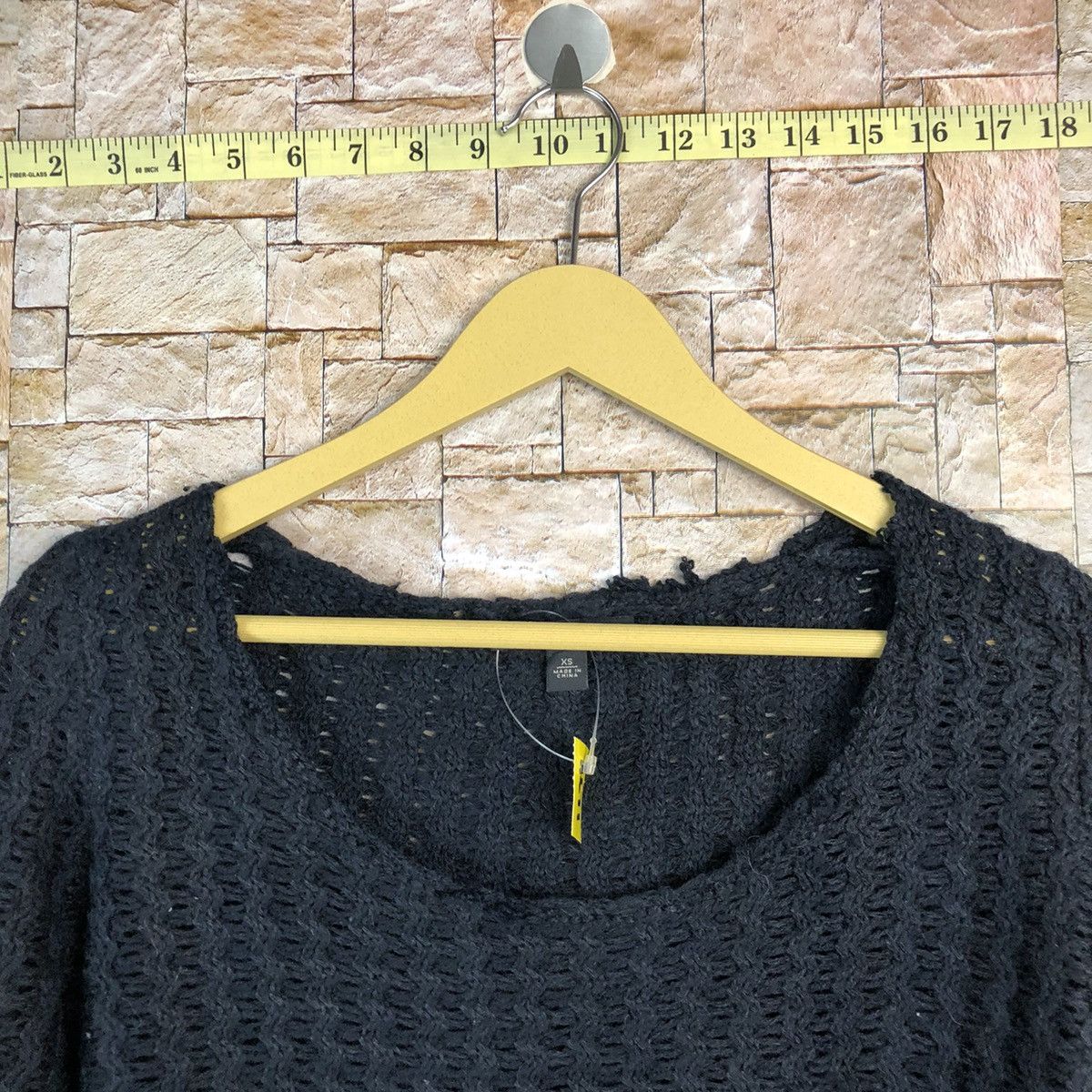 Banana Republic × Homespun Knitwear Banana Republic Black Knitwear #A671 Size XS / US 0-2 / IT 36-38 - 4 Thumbnail