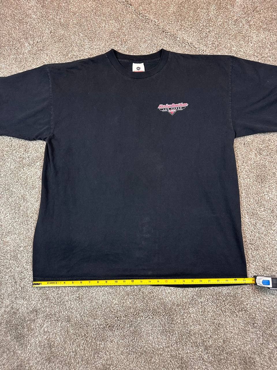 Harley Davidson Vtg 90s Harley Davidson Cafe Las Vegas T-Shirt Size US XXL / EU 58 / 5 - 7 Thumbnail