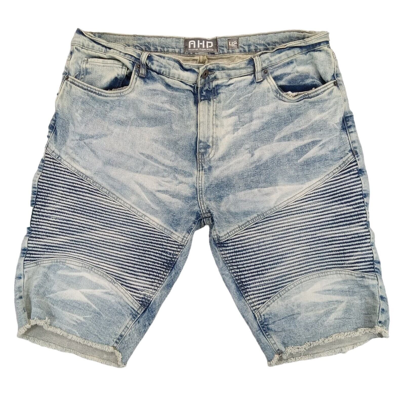 & Other Stories AHP Another Hype Piece Jean Shorts 42 Streetwear Raw Hem Size US 42 / EU 58 - 1 Thumbnail