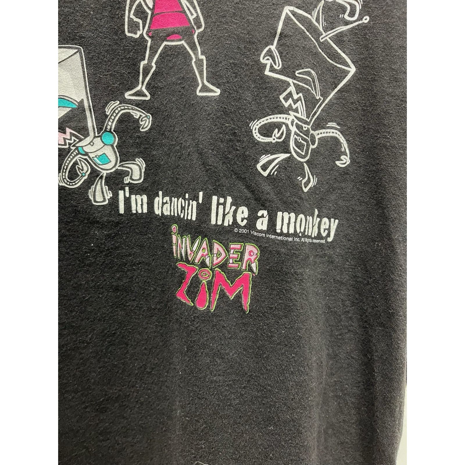 Nickelodeon Vintage Invader Zim Nickelodeon Shirt Size US M / EU 48-50 / 2 - 2 Thumbnail