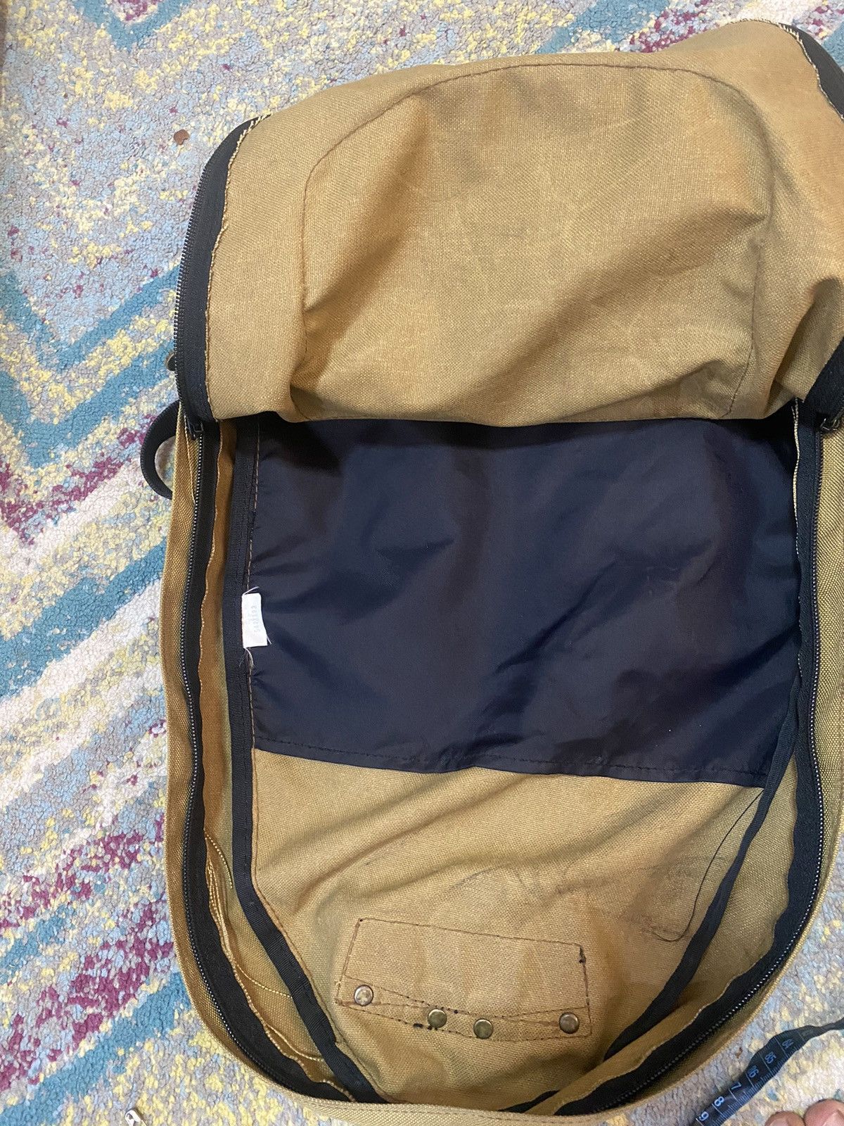 Japanese Brand × Vintage Vintage Taras Boulba Canvas Backpack Size ONE SIZE - 8 Thumbnail