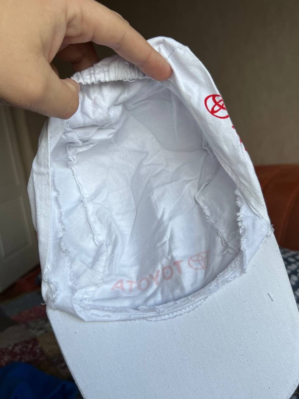 Japanese Brand × Vintage Vintage Toyota Cap Hat TRD Staff Toyota Racing Development Size ONE SIZE - 5 Thumbnail