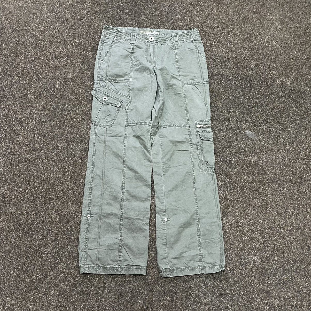 Vintage Vintage Y2K Pants Jeans 90s Parachute Flared 30 30 Size 30" / US 8 / IT 44 - 9 Thumbnail